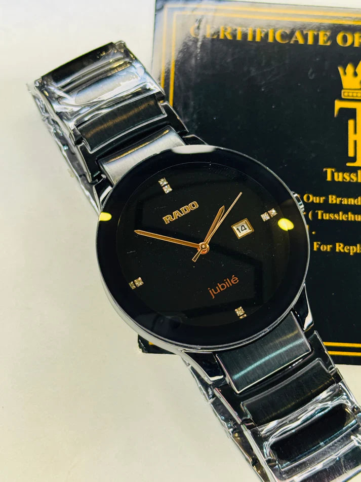 All Black Jubile Rado Watch
