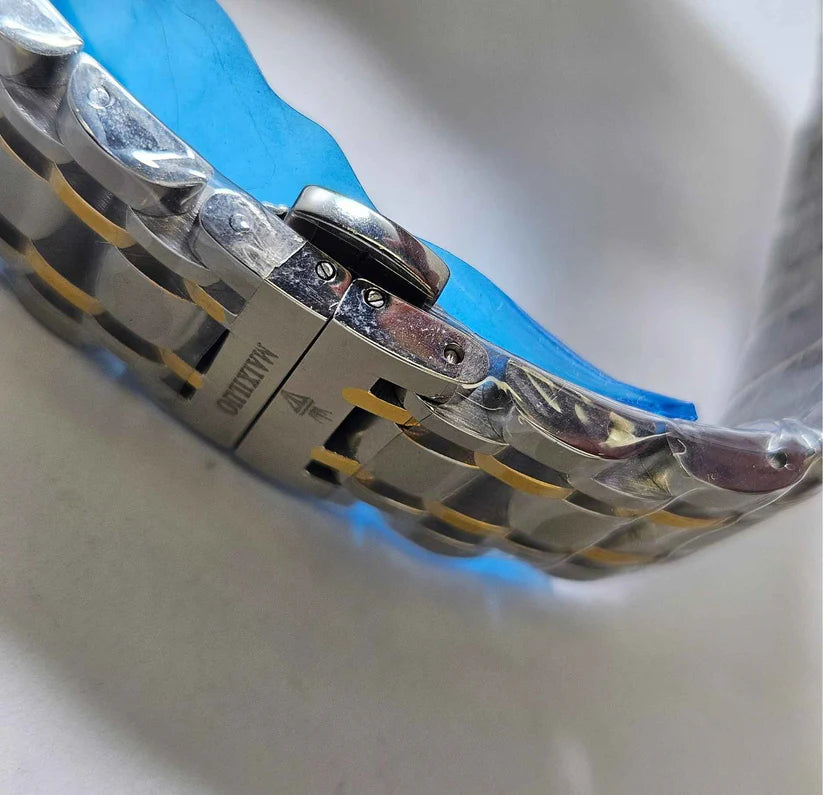 Maixiluo Men's Luxury Stainless Steel Chronograph Watch