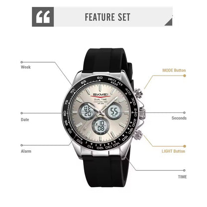 CHRONOGRAPH SKMEI WATCH