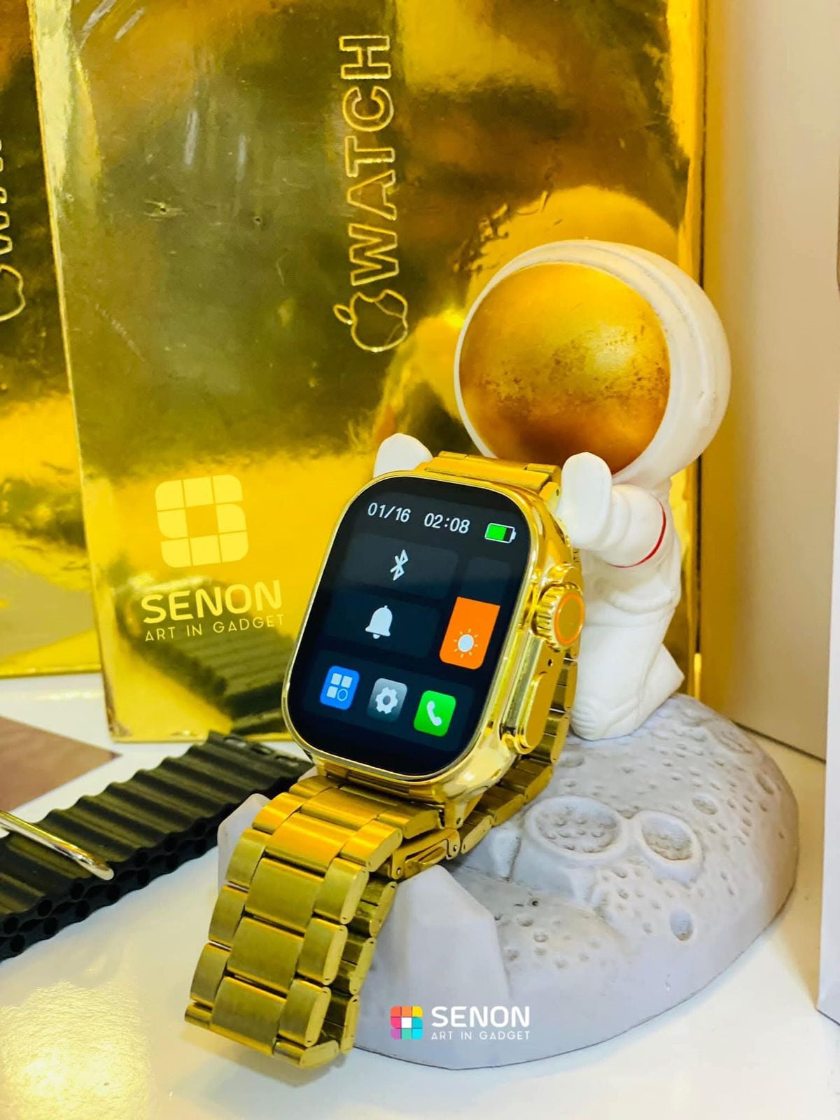 Smart Watch Series 8 Ultra Gold Edition