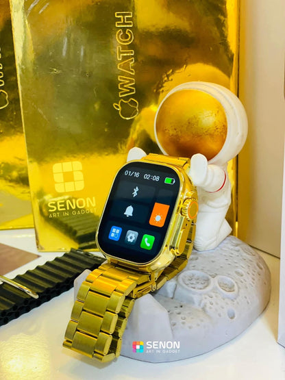Smart Watch Series 8 Ultra Gold Edition