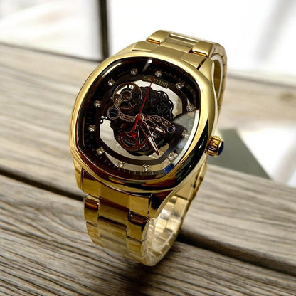 Cartier men's Skeleton dial watch