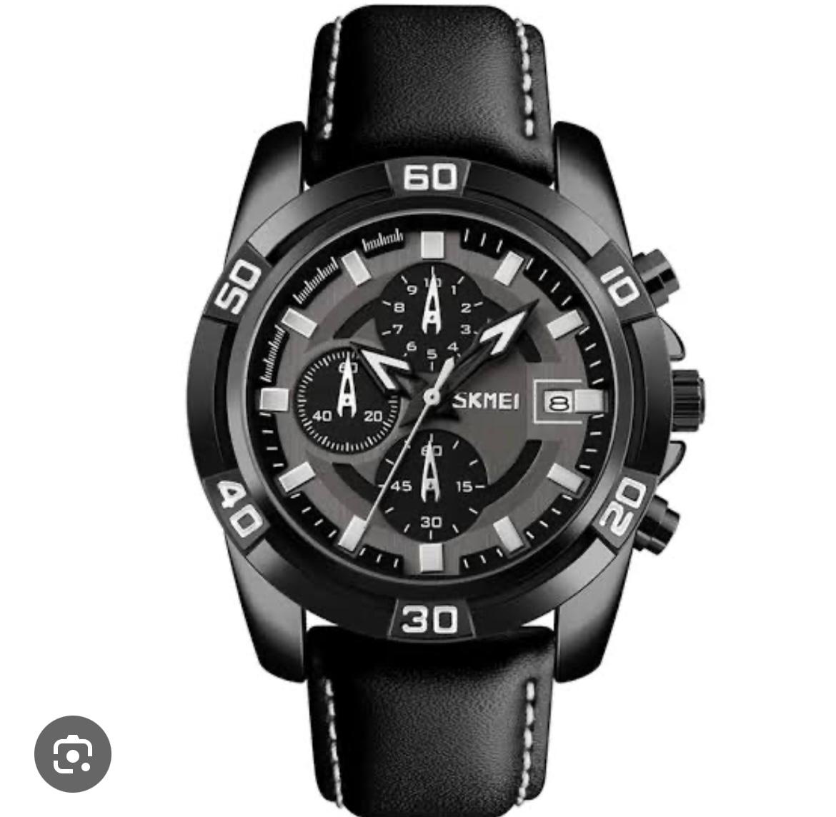 SKMEI  Black Chronograph