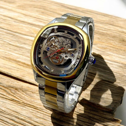 Cartier men's Skeleton dial watch