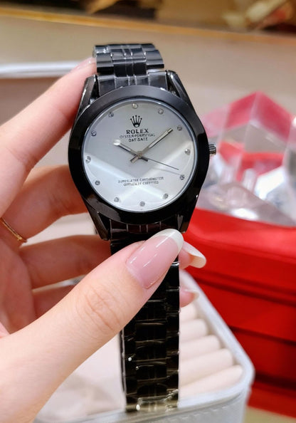 ROLEX STANLEES STEEL GENTS CHAIN WATCH